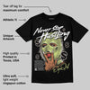 Luminous Green 5s DopeSkill T-Shirt Never Stop Hustling Graphic