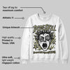 Olive Collection DopeSkill Sweatshirt Root of Evil Graphic