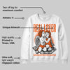 Orange Milk DopeSkill Sweatshirt Real Lover Graphic