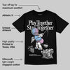 Year Of The Snake 5s DopeSkill T-Shirt Play together, Stay together Graphic