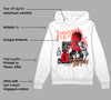 Crimson Bliss 5s DopeSkill Hoodie Sweatshirt Drip'n Never Tripp'n Graphic