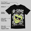 Luminous Green 5s DopeSkill T-Shirt Crying Heart Graphic