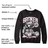 Dunk Low Pink Foam DopeSkill Sweatshirt Sick Bear Graphic