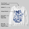 Rare Air Deep Royal Blue 1s DopeSkill Sweatshirt Real Y2K Players Graphic