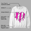 Dunk Low Active Fuchsia DopeSkill Sweatshirt Slime Drip Heart Graphic