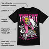 Rick RO Pink Leather Sneakers DopeSkill T-Shirt Threat Graphic