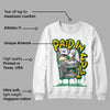 Green Collection DopeSkill Sweatshirt Paid In Full Graphic