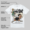 Reverse Metallic 5s DopeSkill T-Shirt No Fake Love Graphic