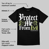 Sneaker School 11s DopeSkill T-Shirt Protect Me From Evil Graphic