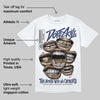 Midnight Navy 1s DopeSkill T-Shirt The Mouth With No Droughts Graphic