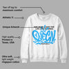 University Blue Toe 1s DopeSkill Sweatshirt Queen Graphic