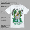 Lucky Green 5s DopeSkill T-Shirt Angels Graphic