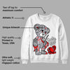 Grey Collection DopeSkill Sweatshirt Broken Heart Graphic