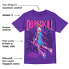 PURPLE Collection DopeSkill Purple T-shirt Thunder Dunk Graphic