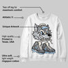 Wolf Grey 5s DopeSkill Sweatshirt Wolf Grey 5s Graphic