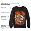 Brilliant Orange 12s DopeSkill Sweatshirt Chillin Graphic