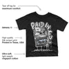 Black Metallic Chrome 6s DopeSkill Toddler Kids T-shirt Paid In Full Graphic