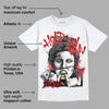 Fire Red 9s DopeSkill T-Shirt Hold My Own Graphic