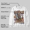 Harris Tweed x Sesame/Violet Mist Dunk DopeSkill Sweatshirt Get Rich Graphic