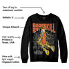 Georgia Peach 3s DopeSkill Sweatshirt Thunder Dunk Graphic