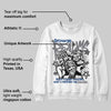 Flint Grey 9s DopeSkill Sweatshirt Distorted Realms Graphic