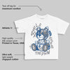 Flint Grey 9s DopeSkill Toddler Kids T-shirt Smile Through The Pain Graphic