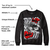 Black Cement 2s DopeSkill Sweatshirt Don't Quit Graphic