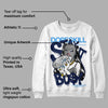 Midnight Navy 3s DopeSkill Sweatshirt Stay It Busy Graphic