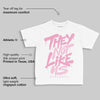 Pearl Pink 12s DopeSkill Toddler Kids T-shirt They Not Like Us Graphic