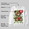 SB Dunks Fruity Pack - Green Apple DopeSkill Sweatshirt Broken Bear Graphic