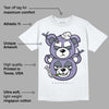 Indigo Haze 5s DopeSkill T-Shirt New Double Bear Graphic