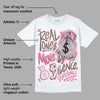 Dunk Smokey Mauve Playful Pink White Brown DopeSkill T-Shirt Real Ones Move In Silence Graphic