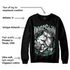 Green Glow 3s DopeSkill Sweatshirt Money On My Mind Graphic