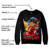 Red Collection DopeSkill Sweatshirt Heaven Sent Graphic