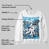 University Blue Toe 1s DopeSkill Sweatshirt Resist Graphic