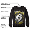 Yellow Snakeskin 11s DopeSkill Sweatshirt Money On My Mind Graphic