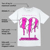 Dunk Low Active Fuchsia DopeSkill T-Shirt Juneteenth Heart Graphic