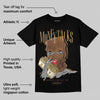 Metallic Gold 1s DopeSkill T-Shirt Money Talks Graphic