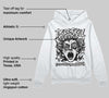 Black and White Collection DopeSkill Hoodie Sweatshirt Root of Evil Graphic