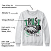 Lucky Green 3s DopeSkill Sweatshirt Trust No One Graphic