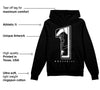 "Black/White" 1s DopeSkill Hoodie Sweatshirt No.1 Graphic