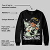 Seafoam 4s 2025 DopeSkill Sweatshirt Heaven Sent Graphic