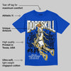 Blueberry 12s DopeSkill Royal T-shirt Thunder Dunk Graphic