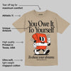 Latte 1s DopeSkill Medium Brown T-shirt Owe It To Yourself Graphic