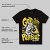 Yellow Snakeskin 11s DopeSkill Toddler Kids T-shirt God Made Me Perfect Graphic