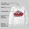 Fire Red “Black Tongue” 5s DopeSkill Sweatshirt Rare Breed Type Graphic