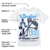 Midnight Navy 3s DopeSkill T-Shirt Broken Bones Graphic