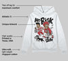 Flight Club 4s DopeSkill Hoodie Sweatshirt No Risk No Story Graphic