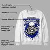 Racer Blue White Dunk Low DopeSkill Sweatshirt Trapped Halloween Graphic