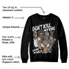 Dunk Panda White Black DopeSkill Sweatshirt Don't Kill My Vibe Graphic